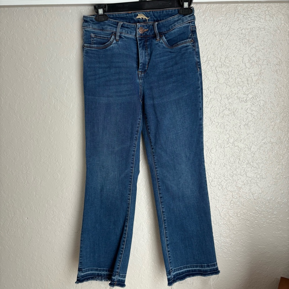 Tommy Bahama Blue Ankle Jeans